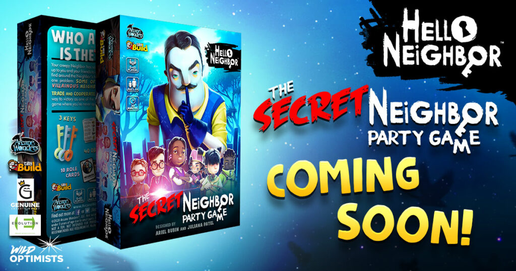 Hello Neighbor: The Secret Neighbor Party Game – Arcane Wonders